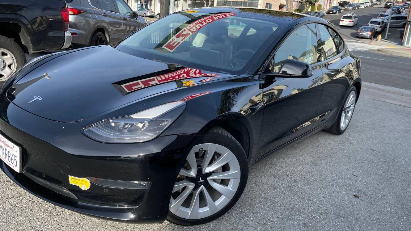 TESLA MODEL 3 2021 5YJ3E1EB2MF089513 image